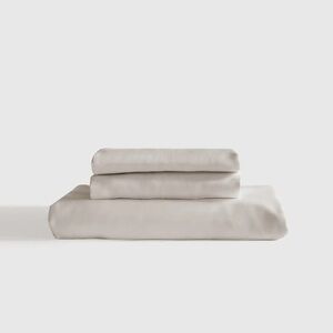 QUINCE Bamboo Fitted Sheet Set King Sand 6510